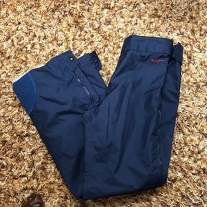 Windy pass,Woman,Winter sport Pant,Blue,Size M,zipper , button.!